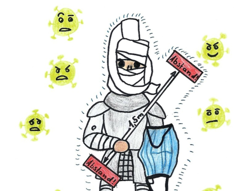 Kunst im Zeichen des Corona-Virus – Schülerarbeiten aus dem Homeschooling von Klasse 5 – 12