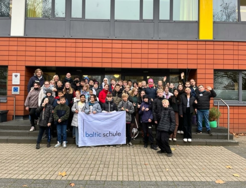 Besuch aus Dänemark auf Stippvisite in der Baltic-Schule